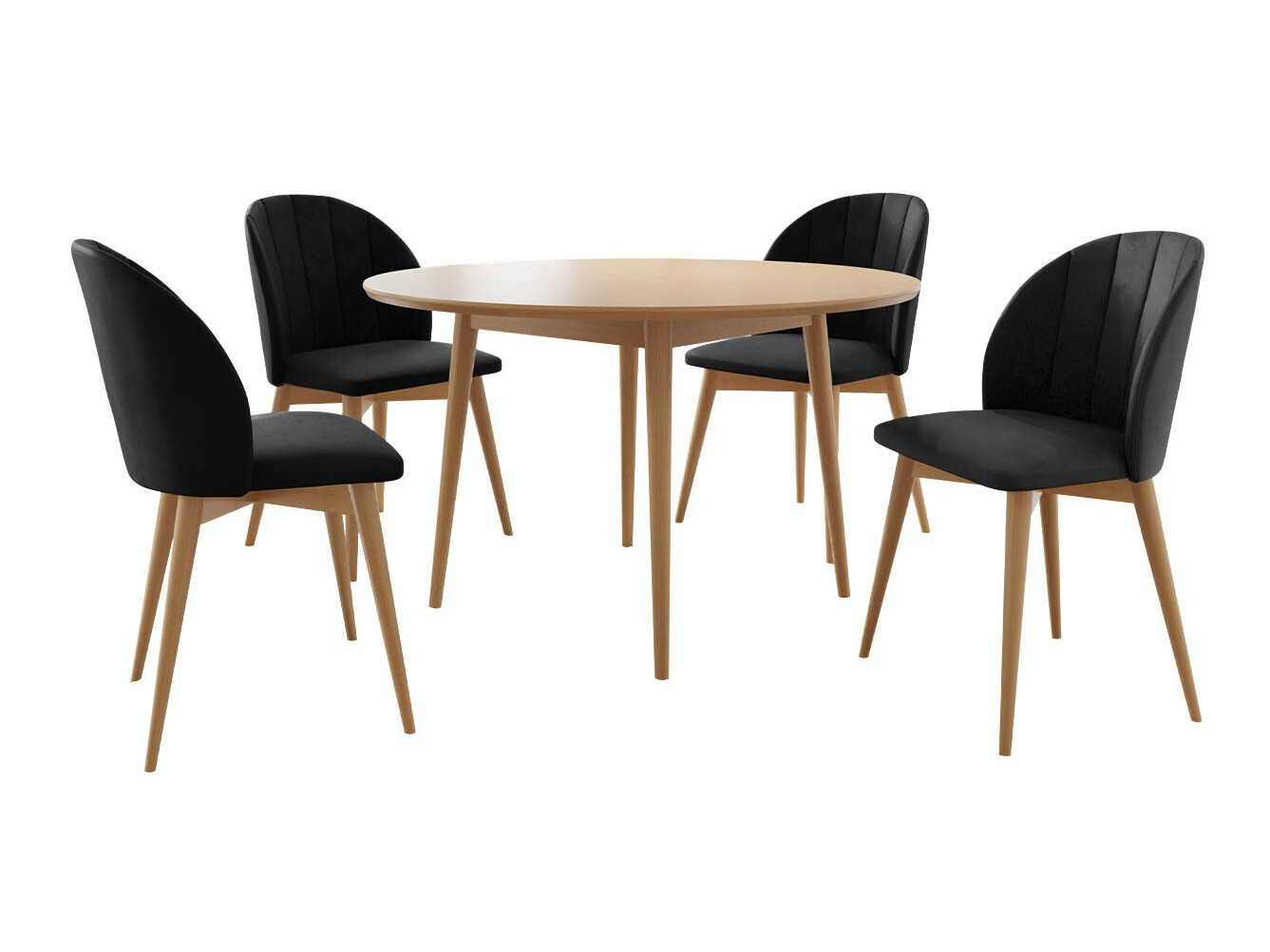 Set de dining Racine 127 (Maro + Magic Velvet 2219)