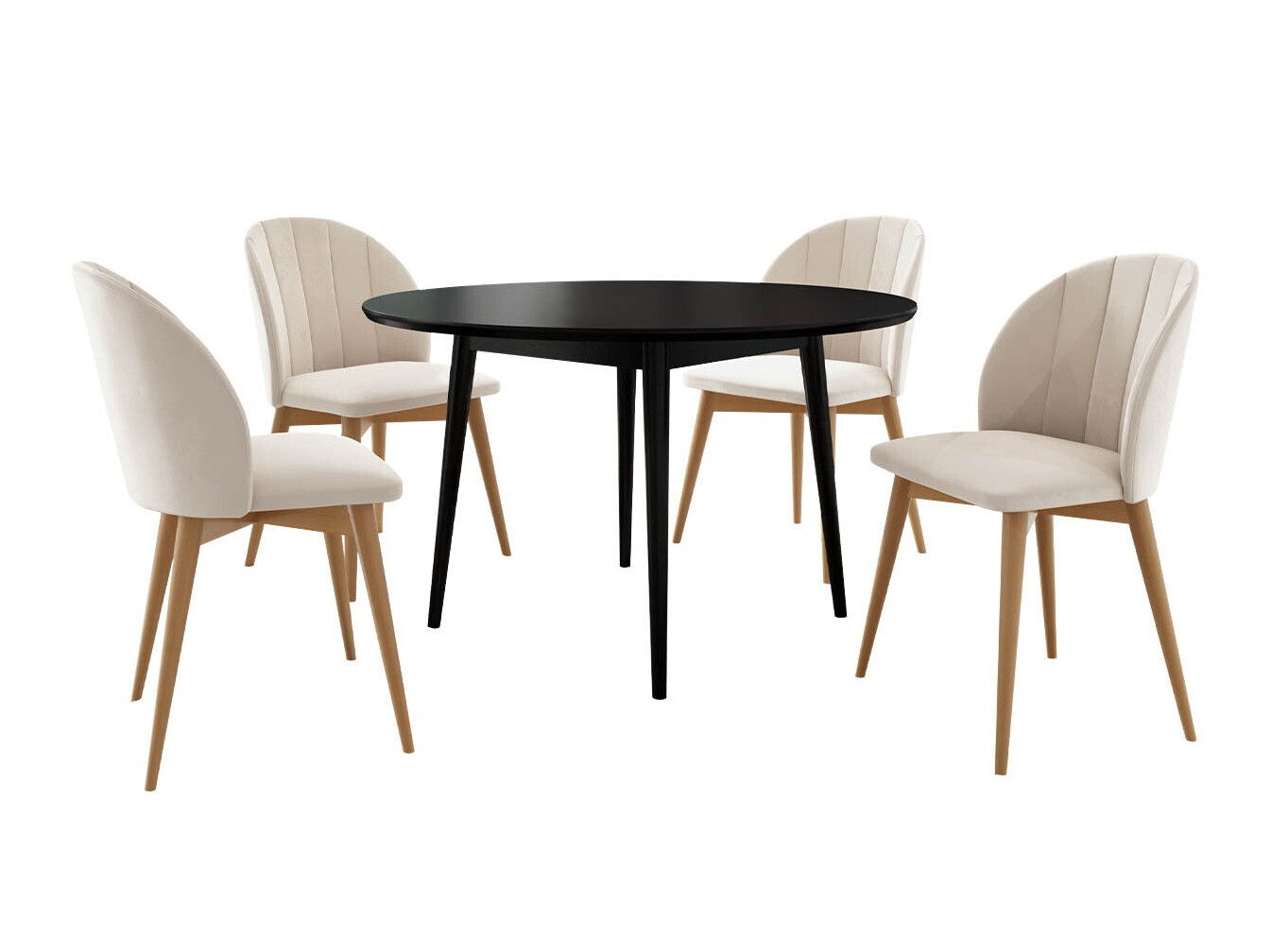Set de dining Racine 127 (Maro + Magic Velvet 2250)