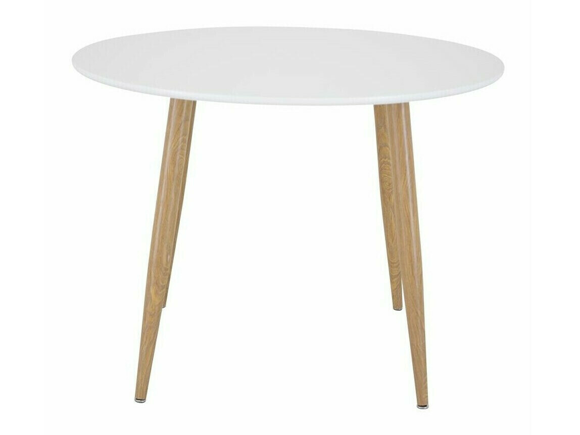 Masă Dallas 126 (Alb + stejar)
