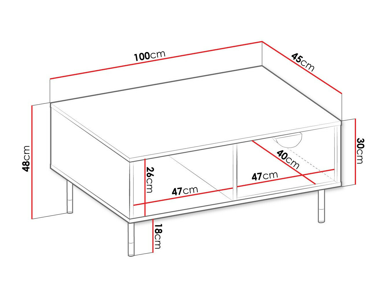 Măsuță de cafea Comfivo Vitis I