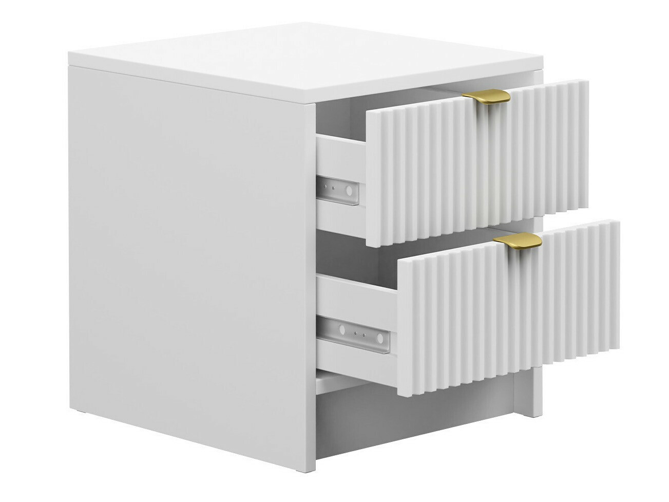 Noptieră Comfivo Papilio (Alb)