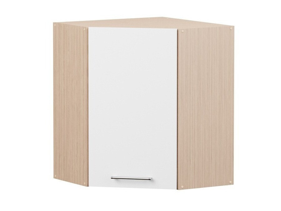 Dulap modular de colț pentru perete Mode White 108