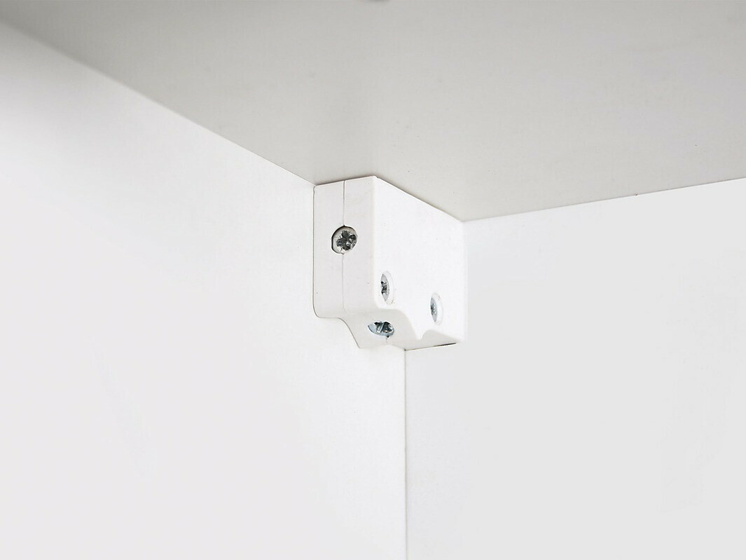 Dulap modular de colț suspendat Mode White 108