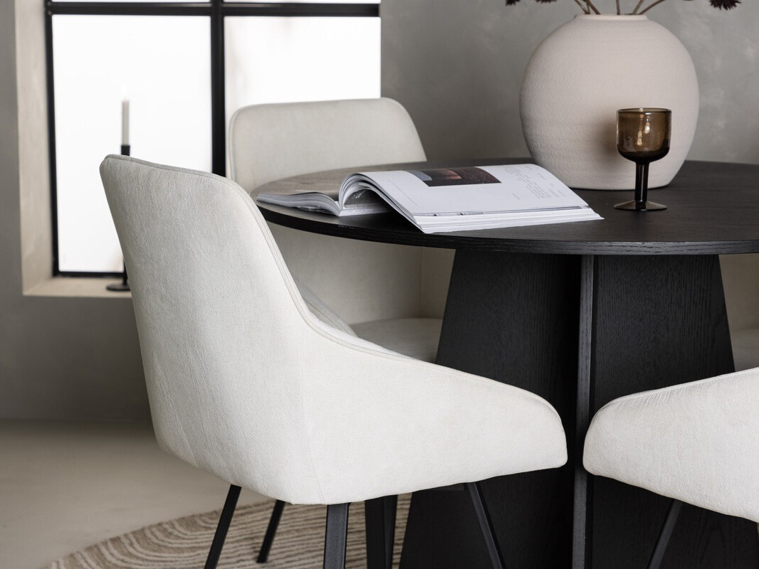 Set de dining Dallas 4325 (Bej + Negru)