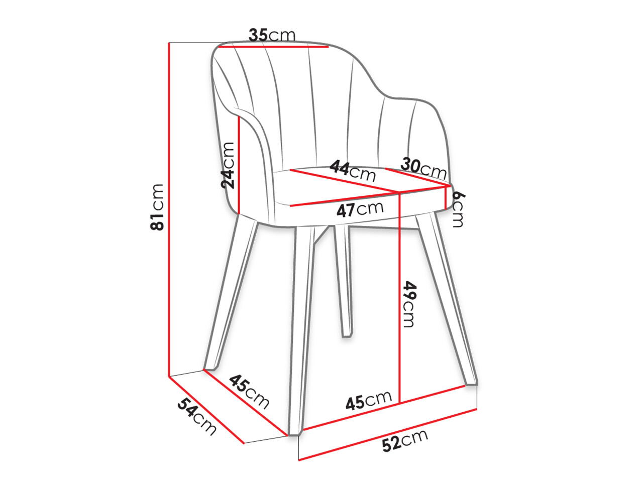 Scaun Racine 105 (Baloo 2086)