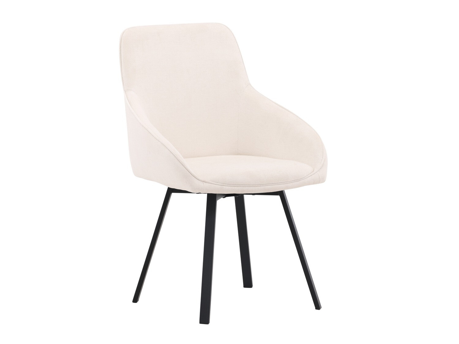 Set de dining Dallas 4335 (Negru + Bej)