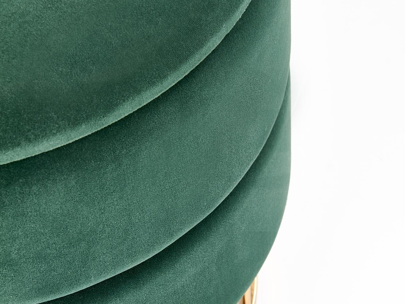 Taburet Houston 819 (Verde închis + De aur)