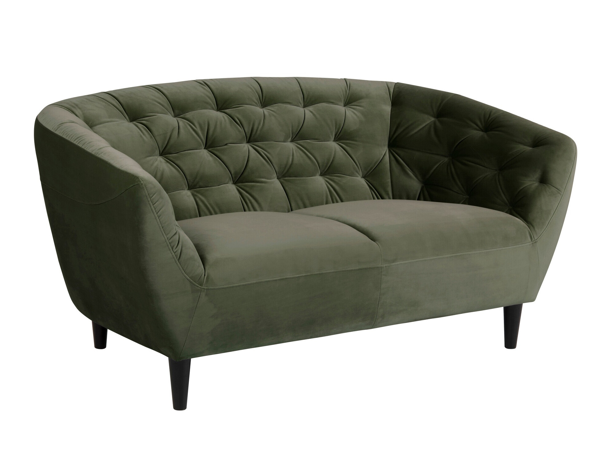 Canapea chesterfield Norsica 260 (Verde închis)