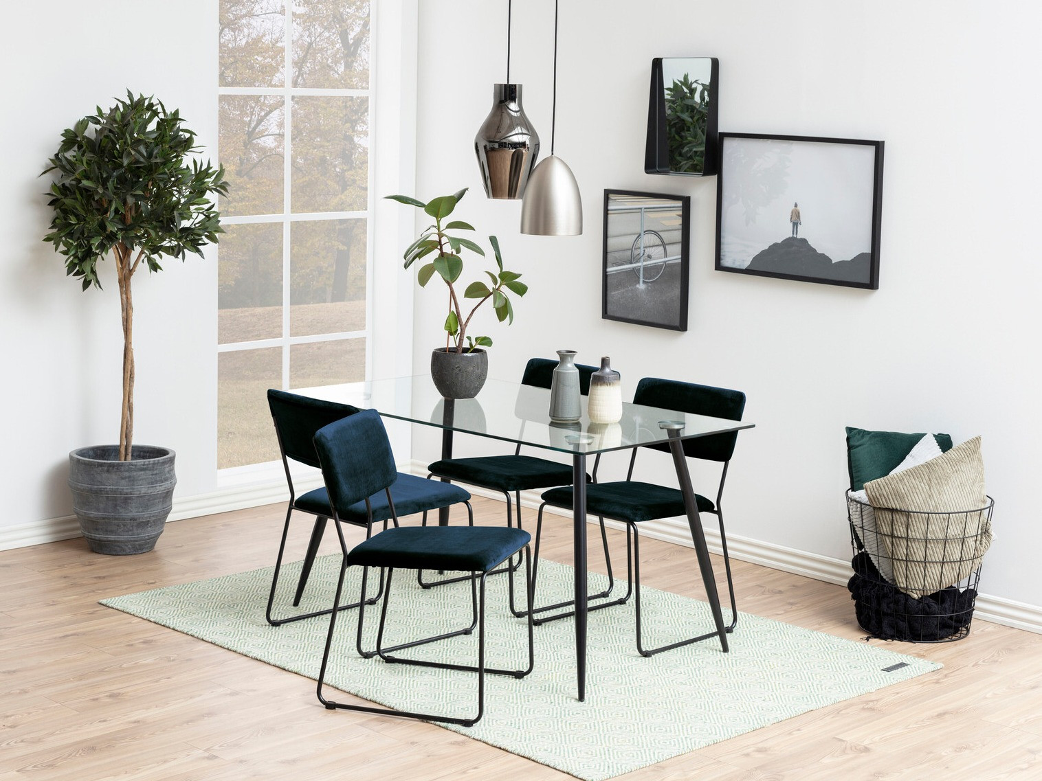 Scaun Norsica 266 (Albastru inchis)