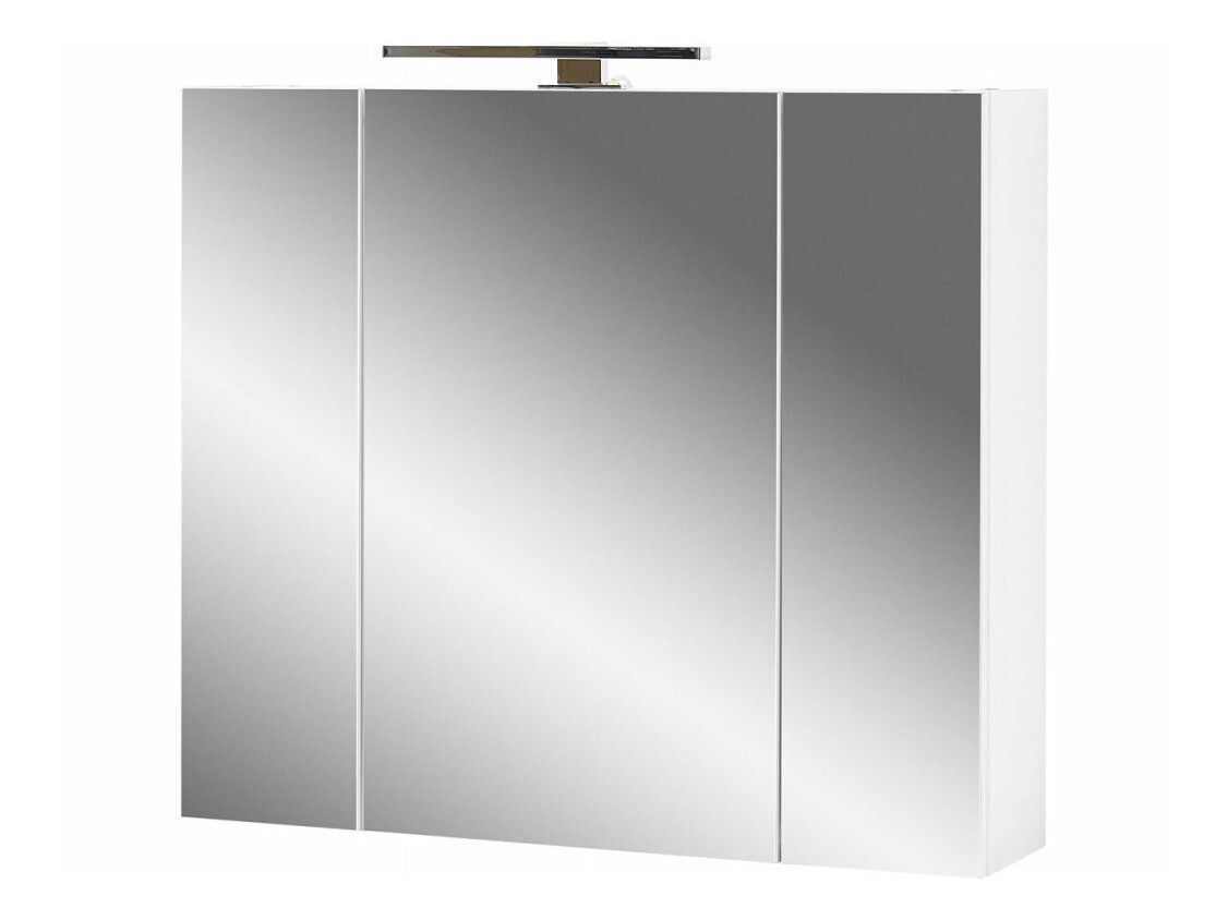 Dulap de baie cu oglindă Temeli 101 (Alb)