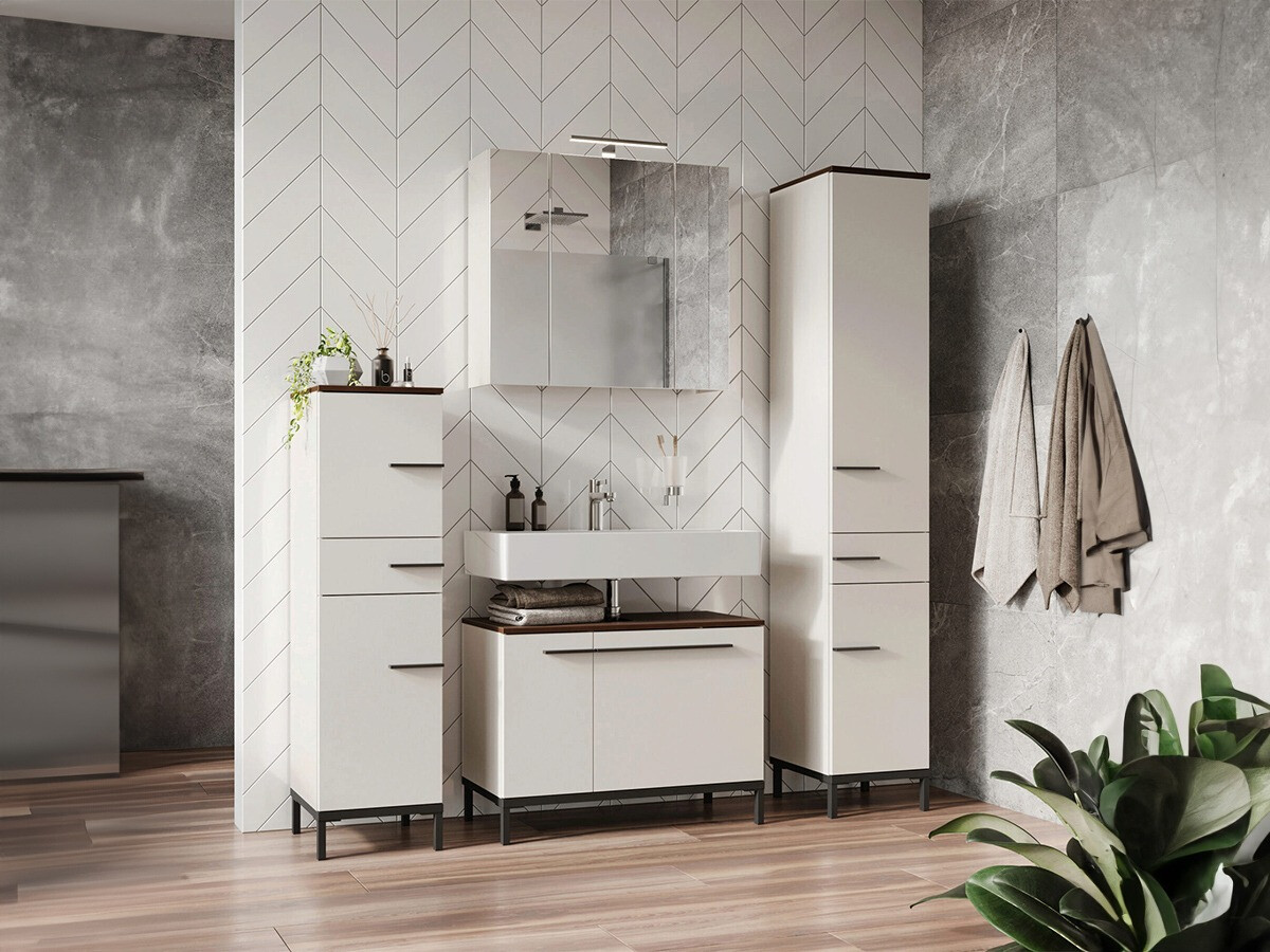 Set baie Ruvlevu 105 (Gri deschis + Nuca)