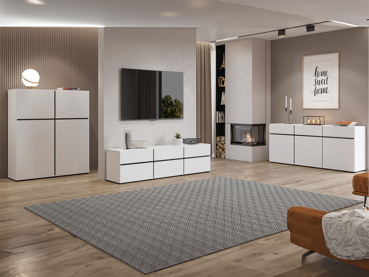 Set de living Alfere 106 (Alb)