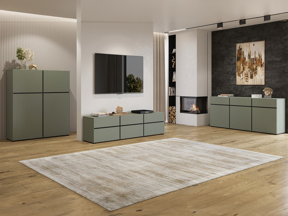 Set de living Alfere 106 (Verde)