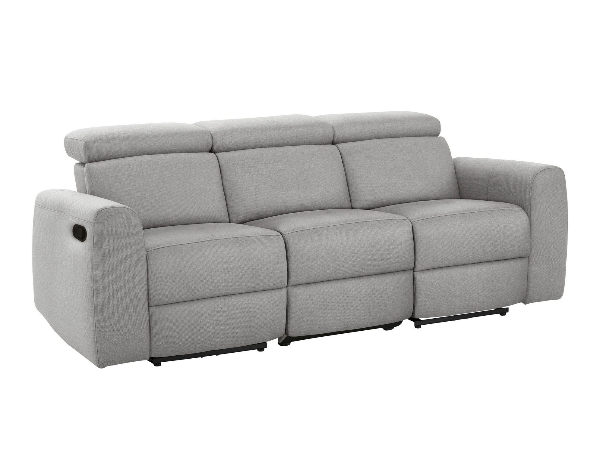 Canapea recliner Denton 1314 (Gri deschis)