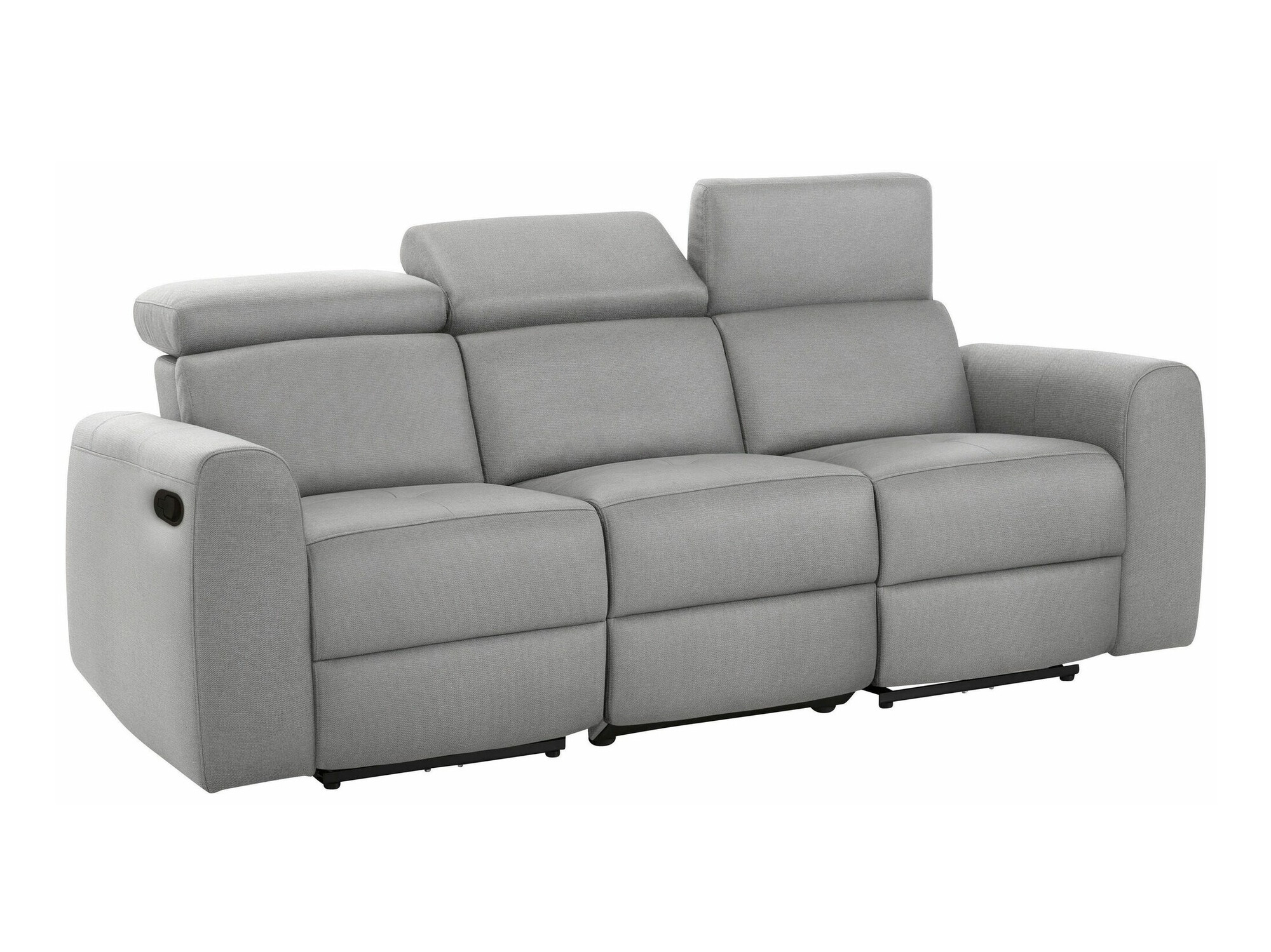 Canapea recliner Denton 1314 (Gri deschis)