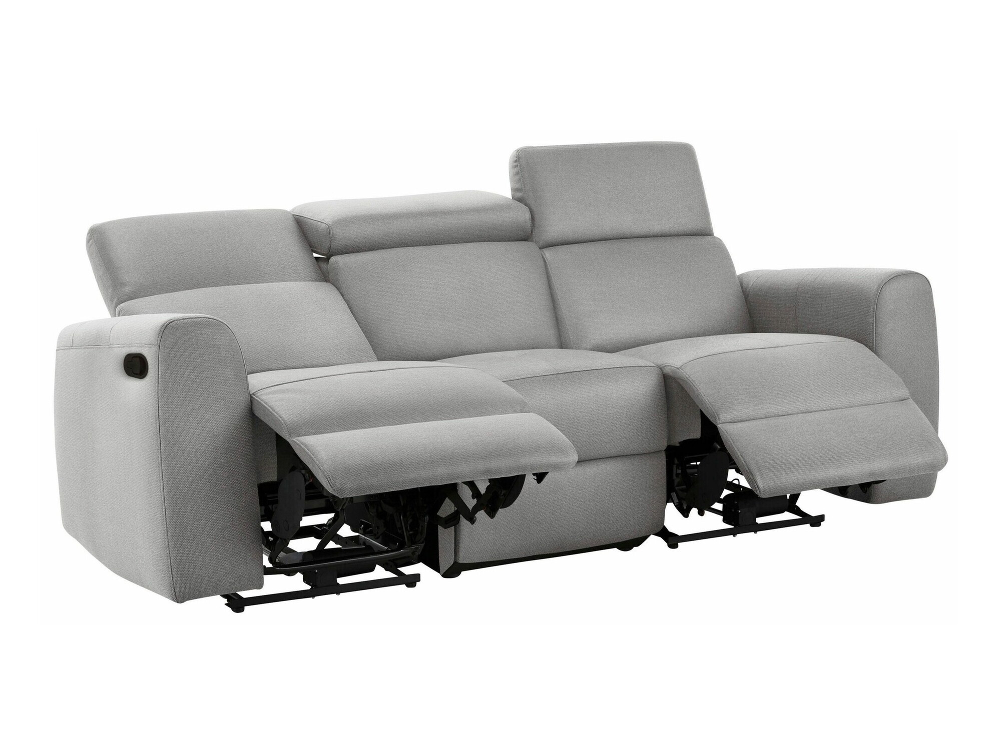 Canapea recliner Denton 1314 (Gri deschis)