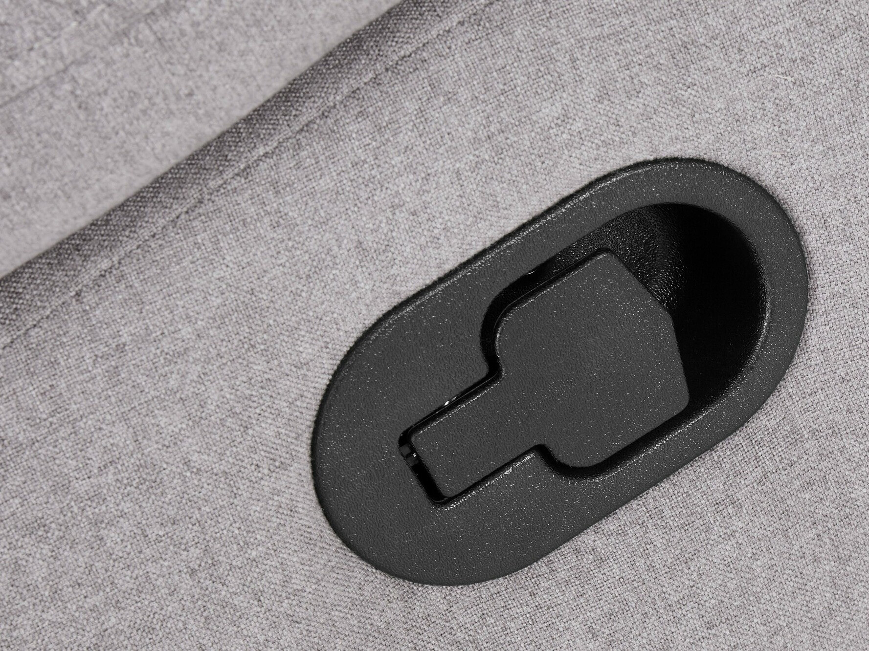 Sofa recliner Denton 1373 (Gri deschis)