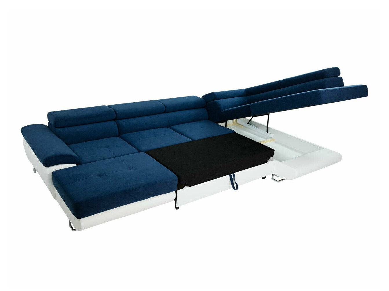 Colțar Comfivo Ruta IV (Soft 017 + Uttario Velvet 2979 + Uttario Velvet 2955 St)