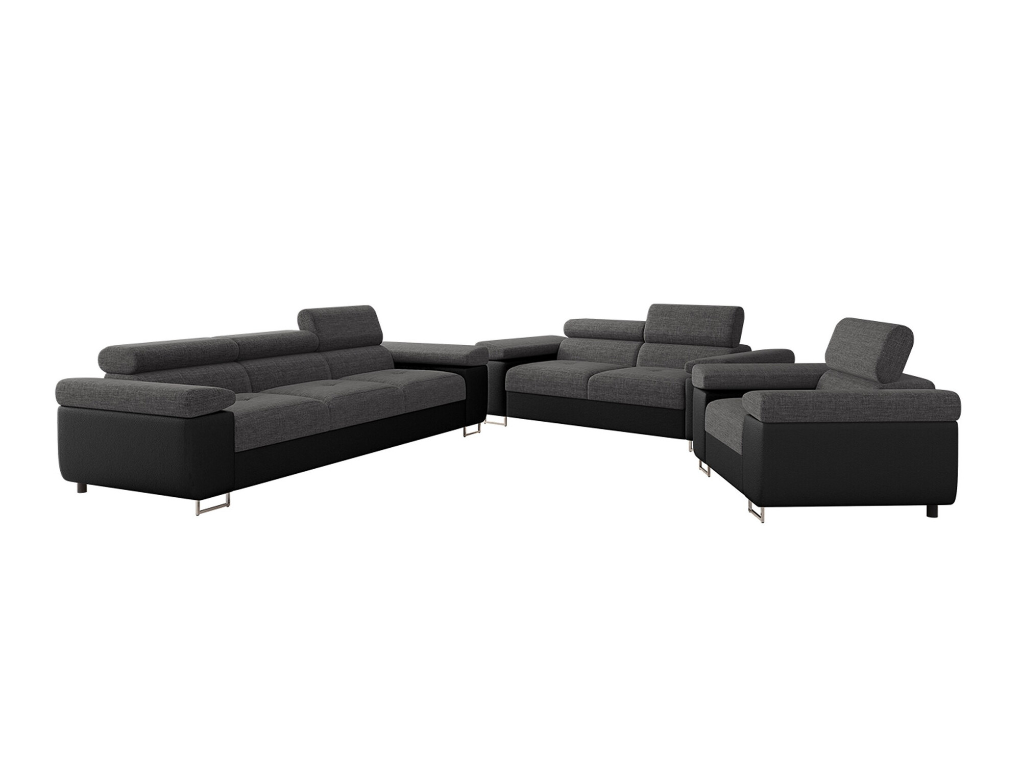 Set mobilier tapițat Comfivo Vinetum (Soft 011 + Lux 06)