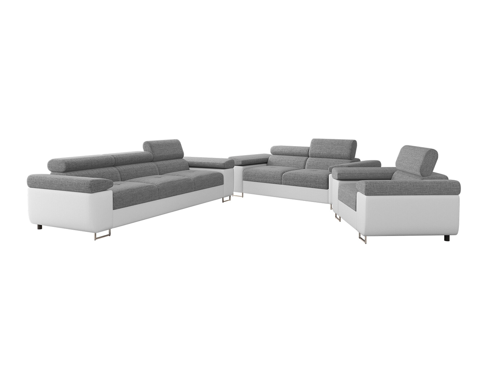 Set mobilier tapițat Comfivo Vinetum (Soft 017 + Lux 05)