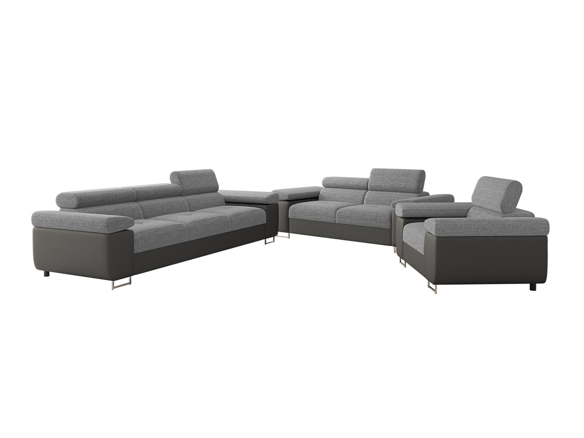 Set mobilier tapițat Comfivo Vinetum (Soft 029 + Lux 05)