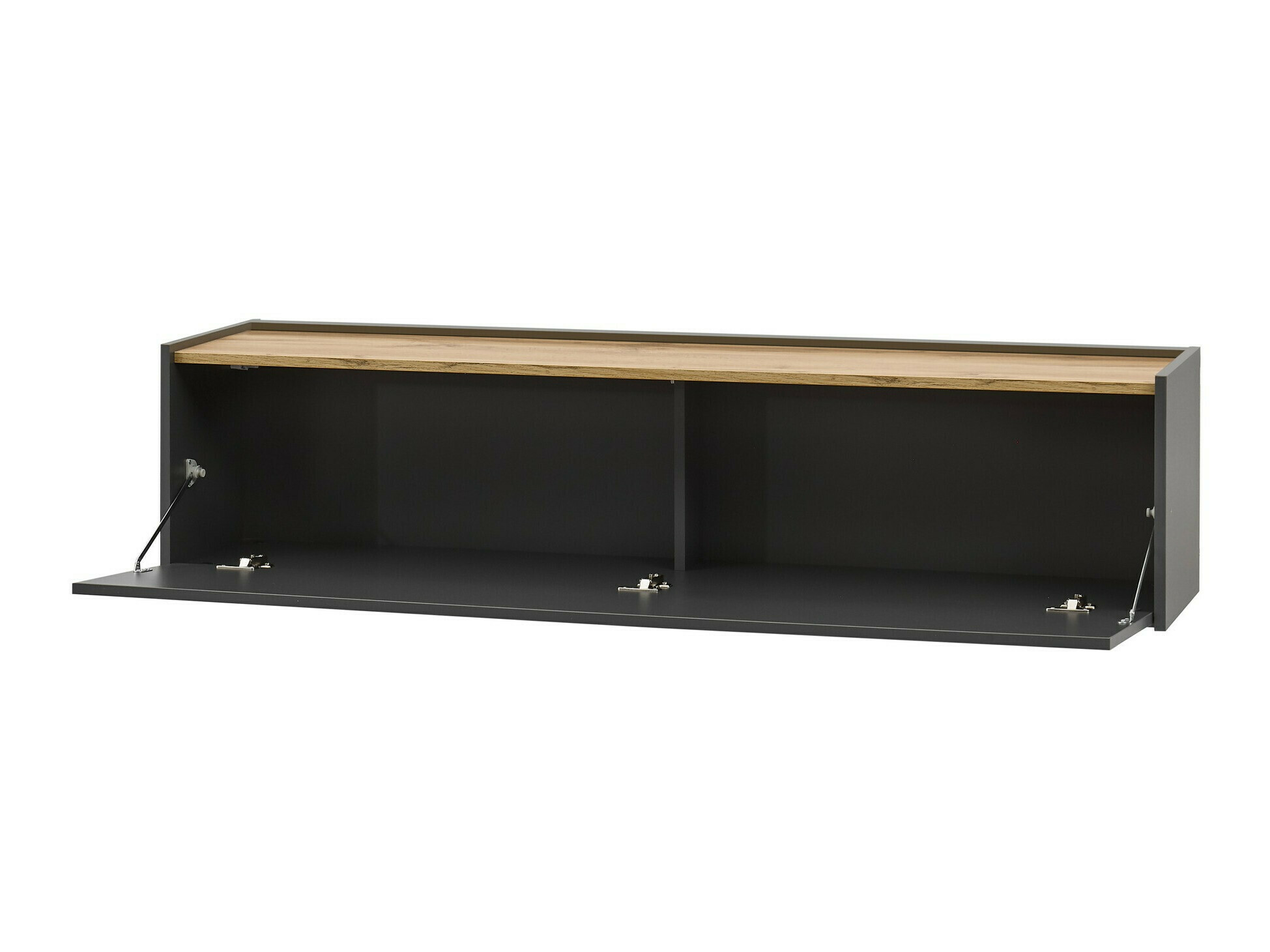 Set de living Elbsori 133 (Antracit + Stejar Wotan)