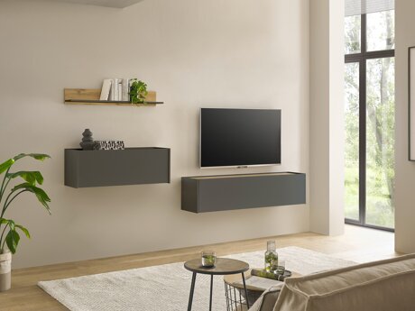 Set camera de zi Elbsori 143 (Antracit + Stejar Wotan)