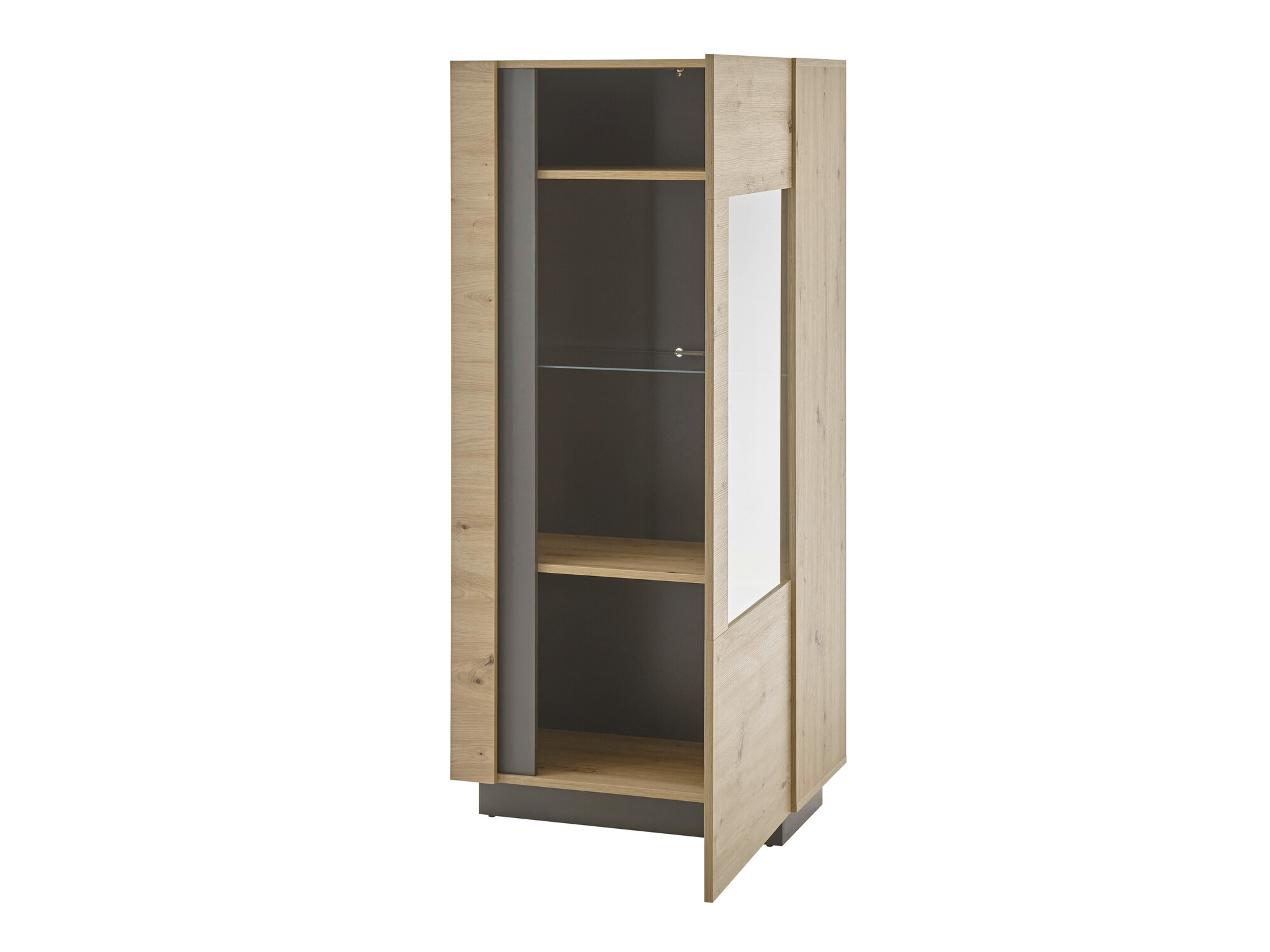 Set de living Veropho 112 (Stejar artizan + Grafit)