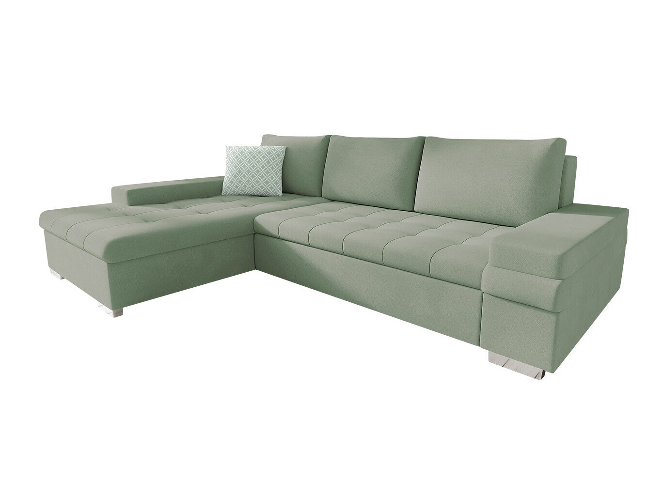 Colțar Comfivo Olivetum I (Uttario Velvet 2954 + Evo 29)