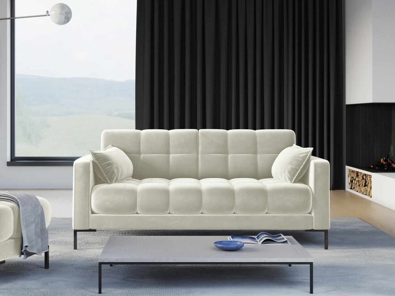 Canapea Lormelo 100 (Bluvel 22)