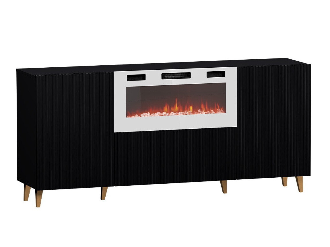 Bufet Levmari 104 (Negru + De aur)