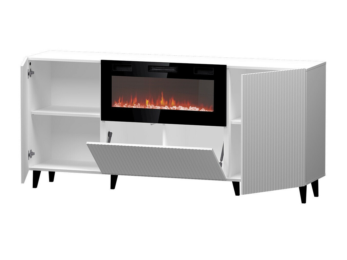 Bufet Levmari 104 (Negru + De aur)