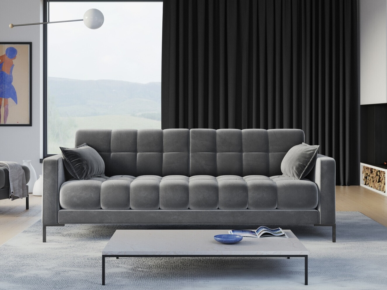 Canapea Lormelo 102 (Bluvel 13)