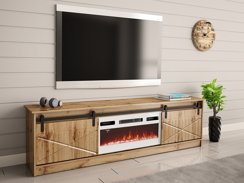 Comodă TV Charlotte 165 (Stejar Wotan)