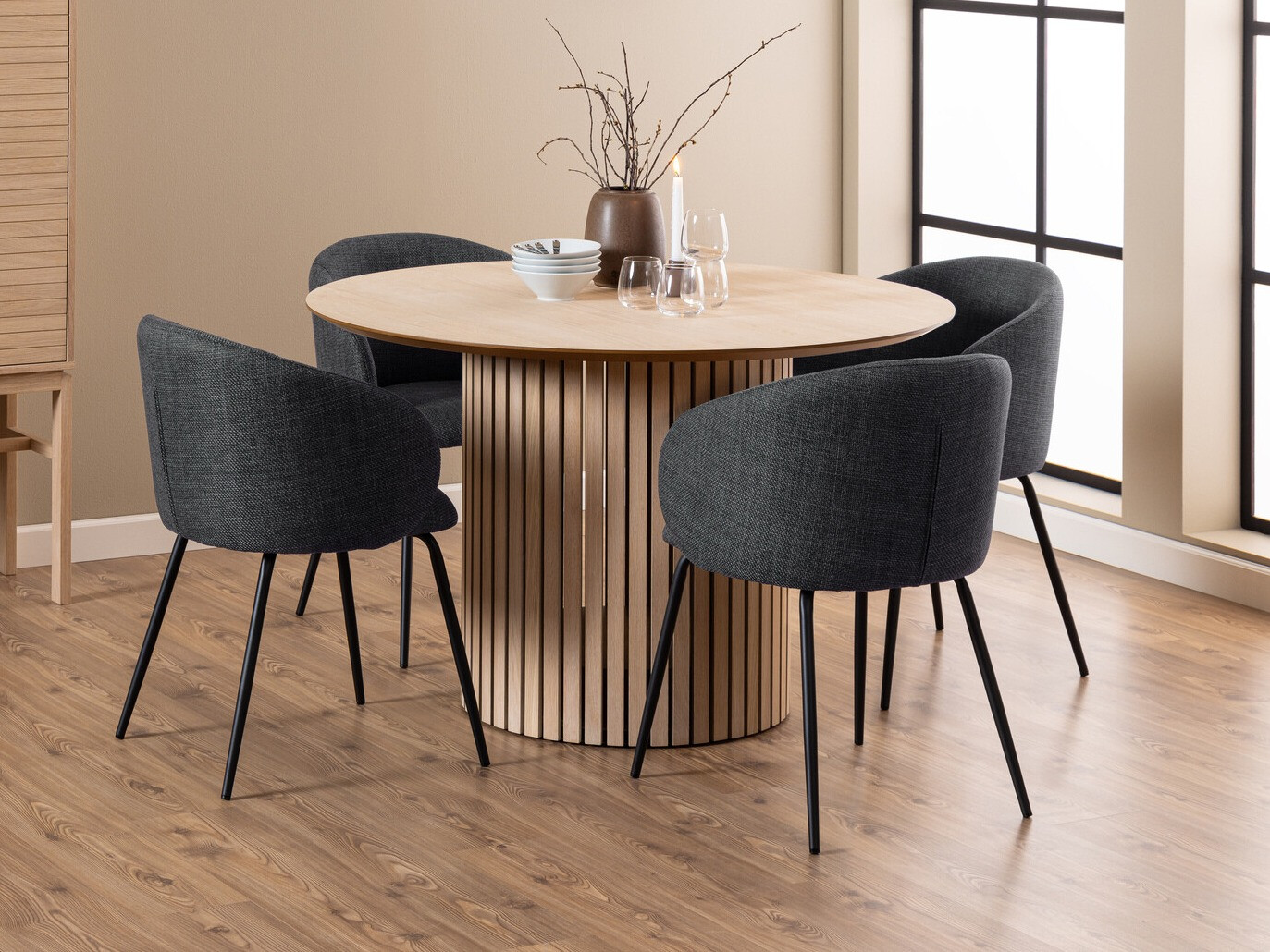 Scaun Norsica 862 (Gri + Negru)