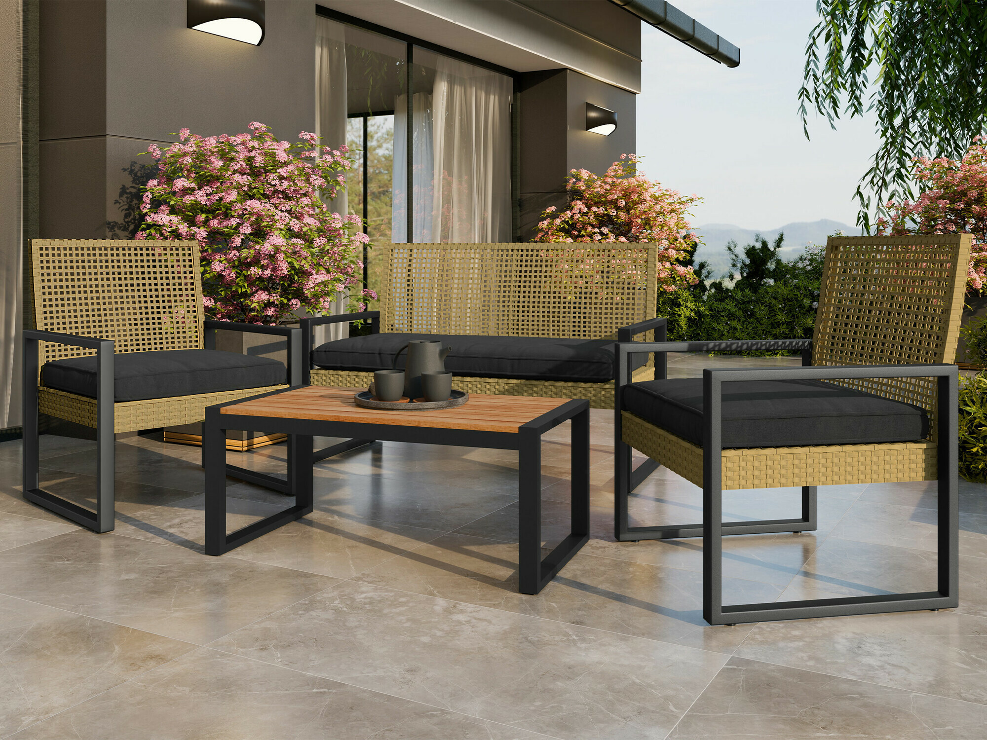 Set mobilier de exterior Richardson 122