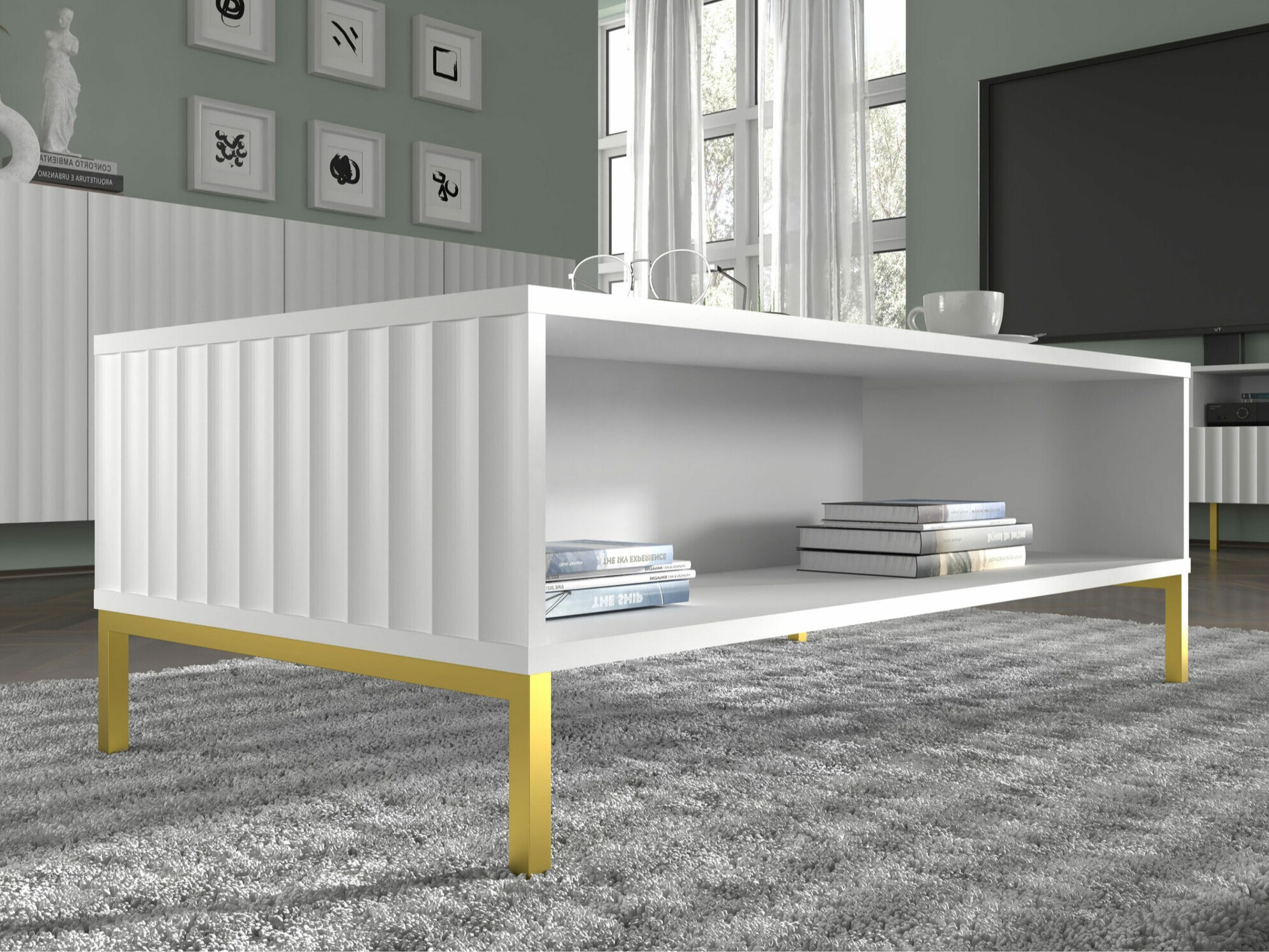 Măsuță de cafea Soropho 104 (Alb)