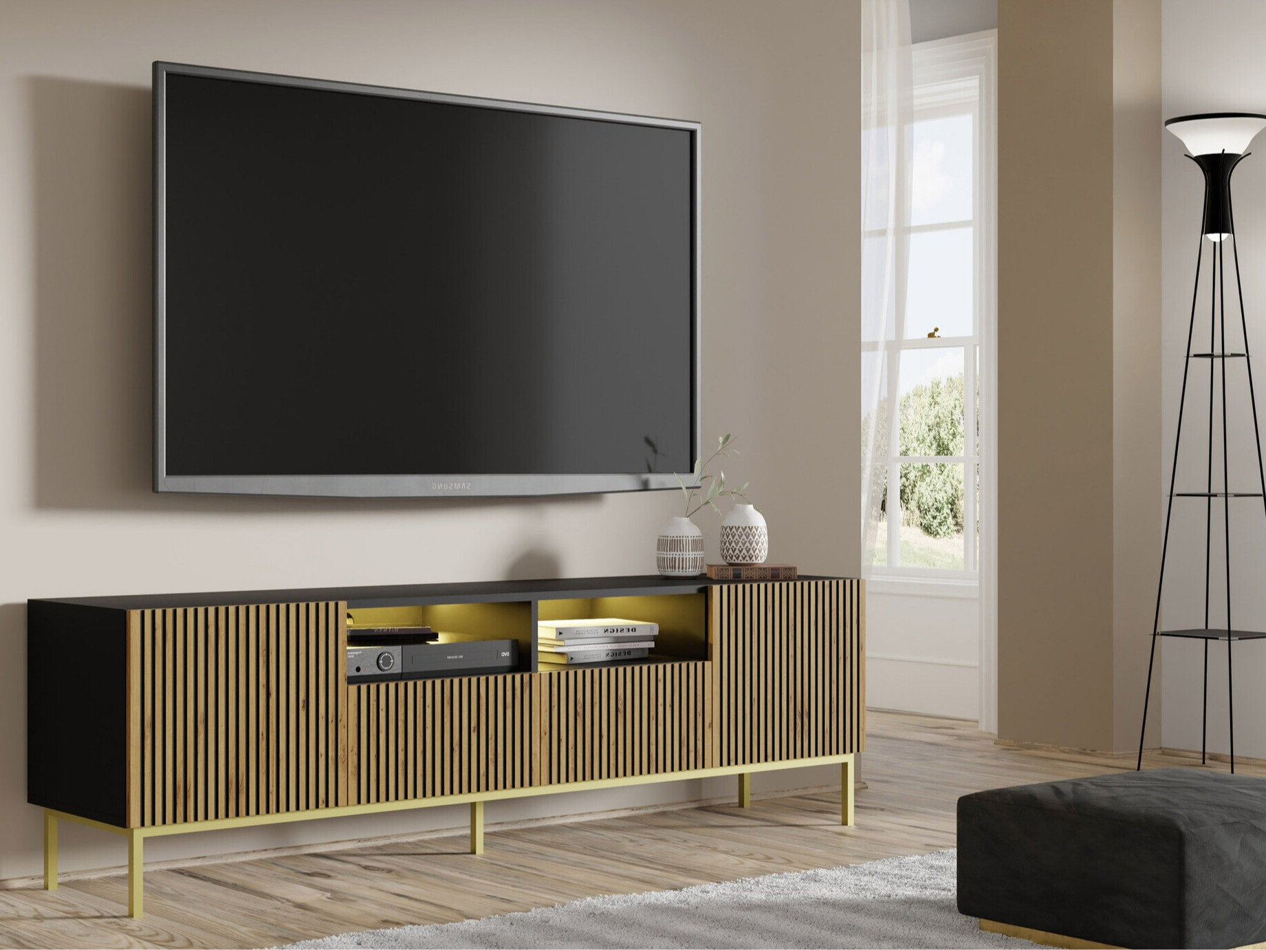 Comodă TV Talsalu 100 (De aur)