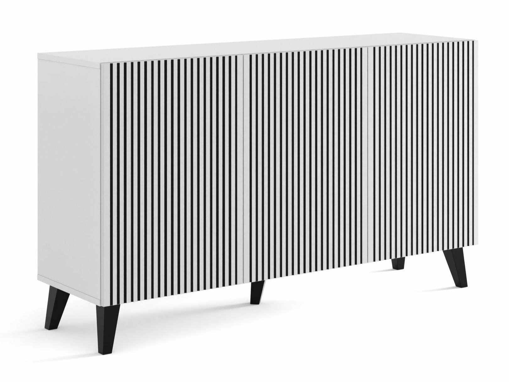 Bufet Buffalo 157 (Alb + Negru)