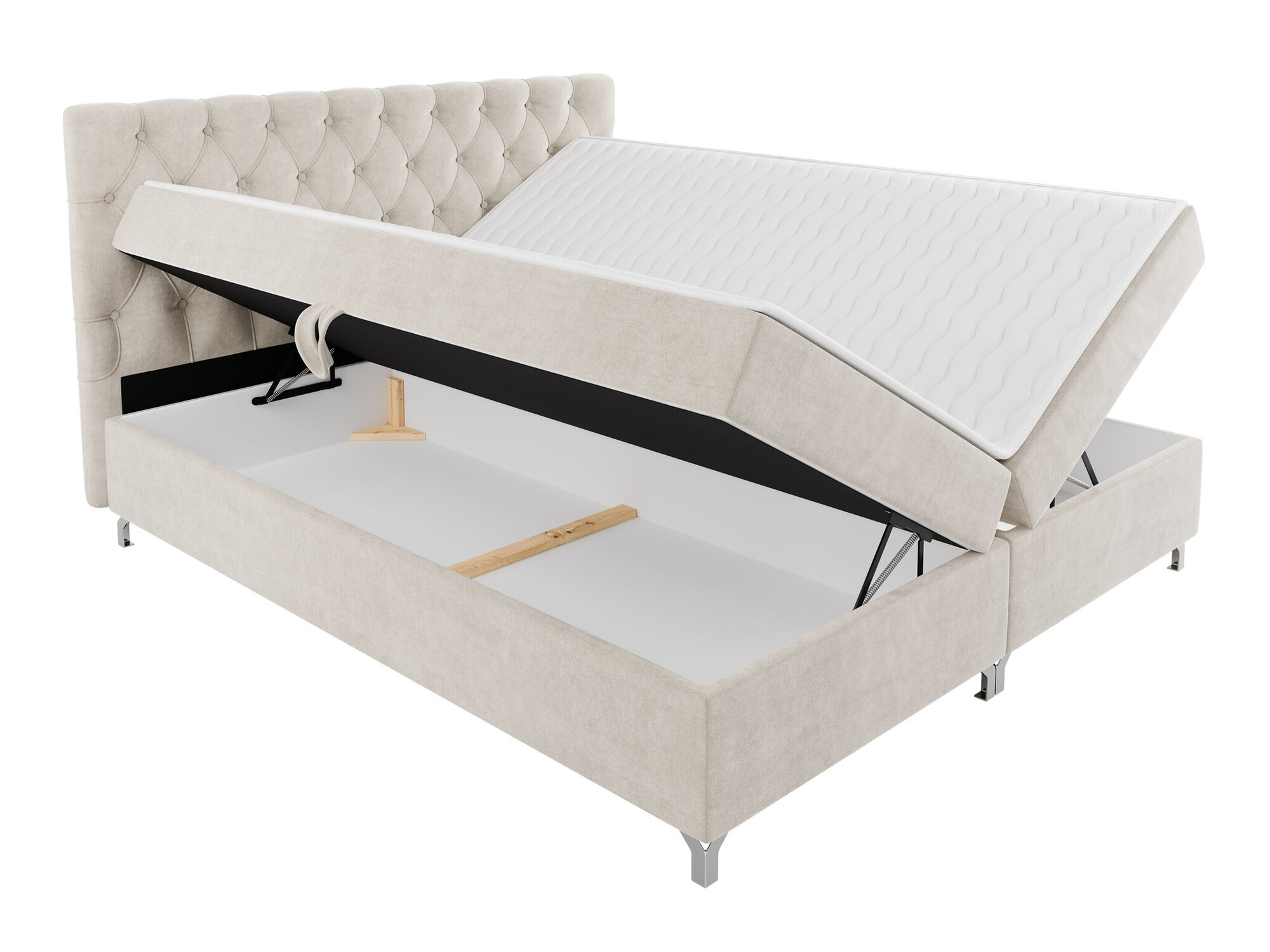 Pat boxspring Memphis 141 (Manila 02)