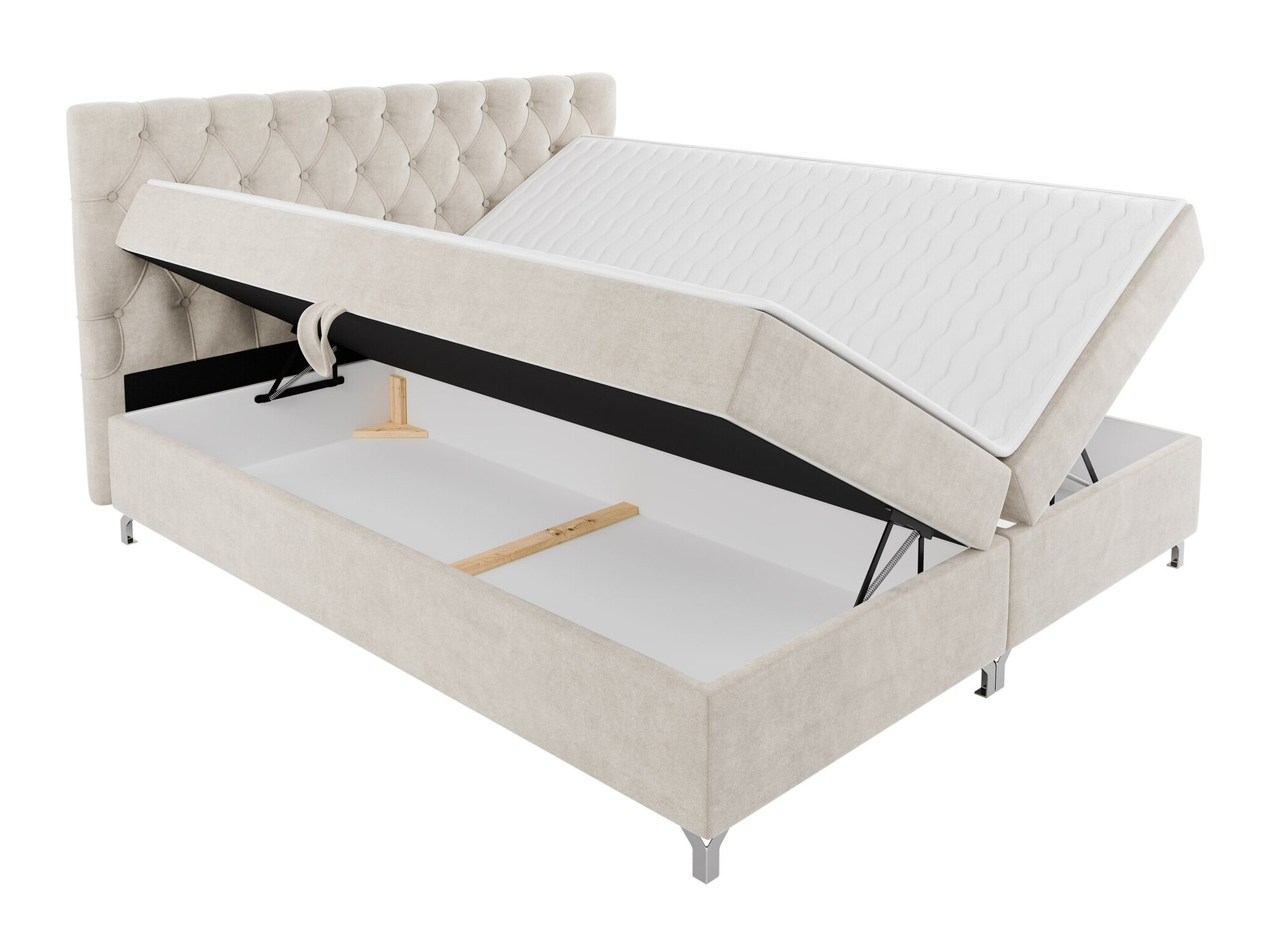 Pat boxspring Memphis 141 (Manila 02)