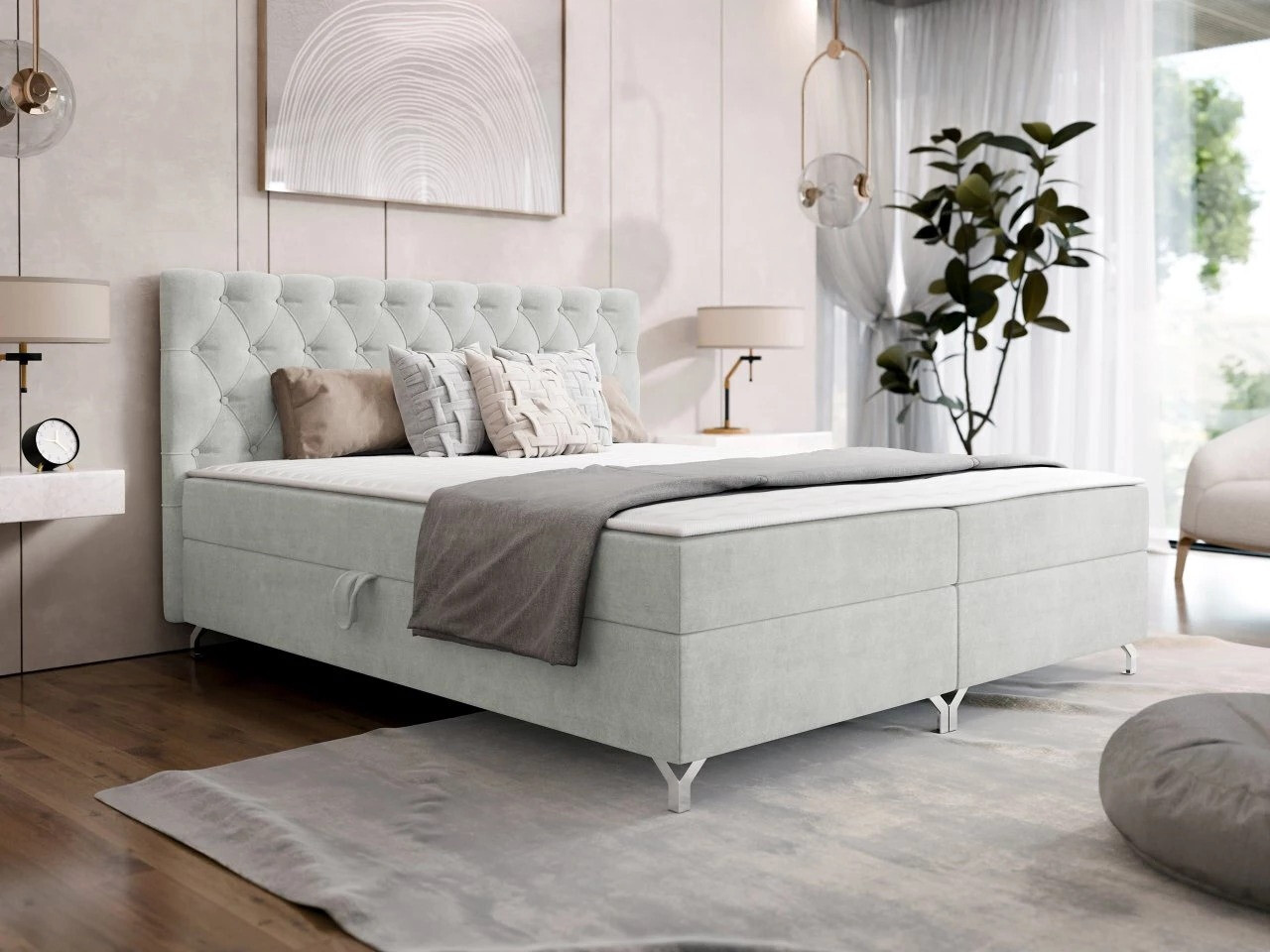 Pat boxspring Memphis 141 (Manila 14)