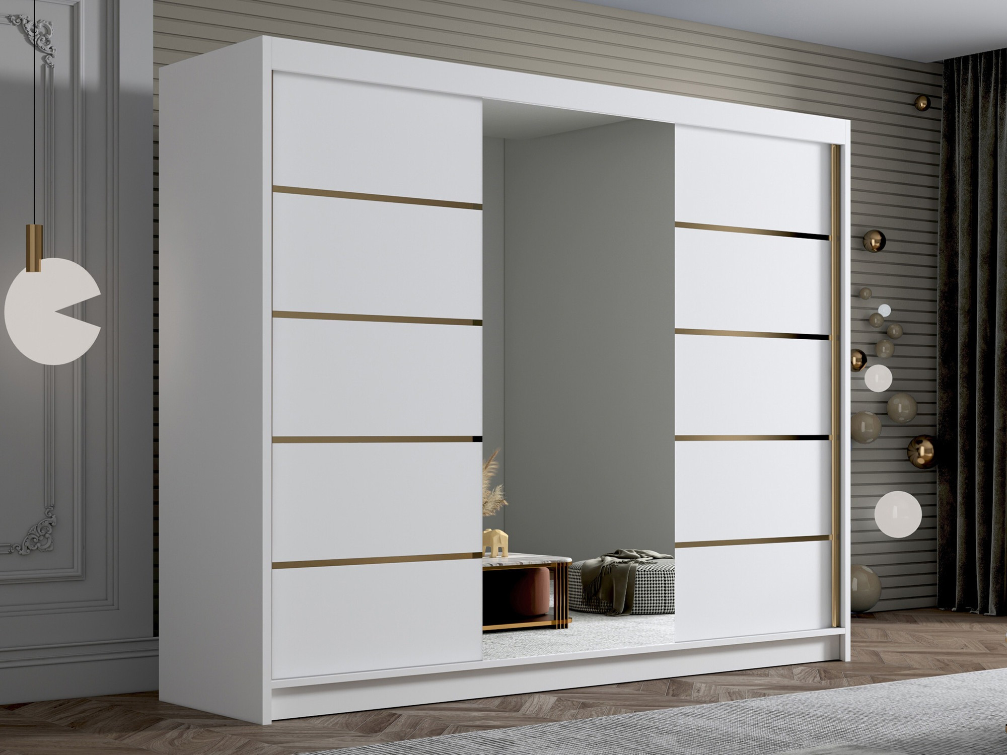 Dulap Closico Veltron II (Alb)