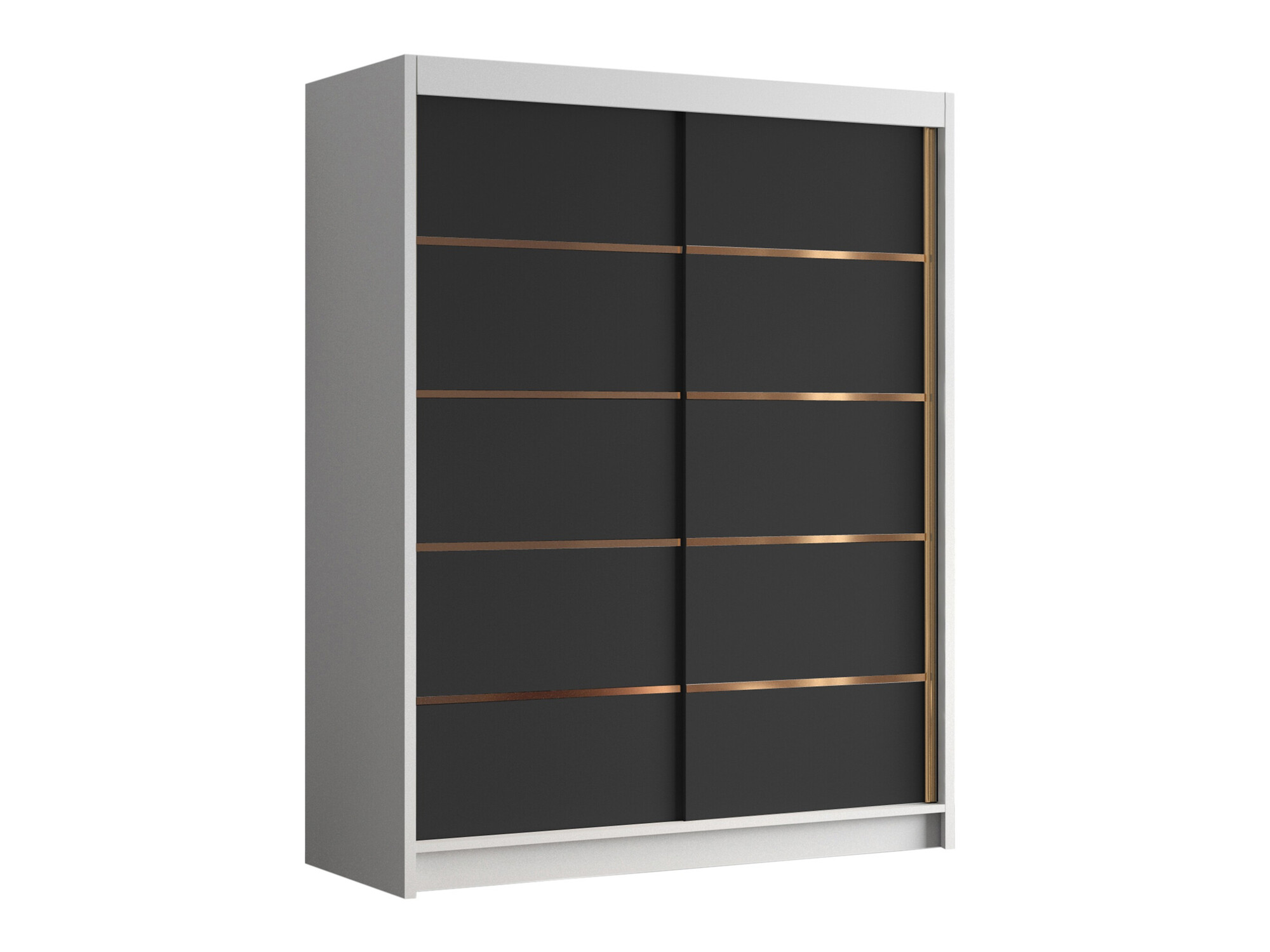 Dulap Closico Capsa III (Alb + Negru)