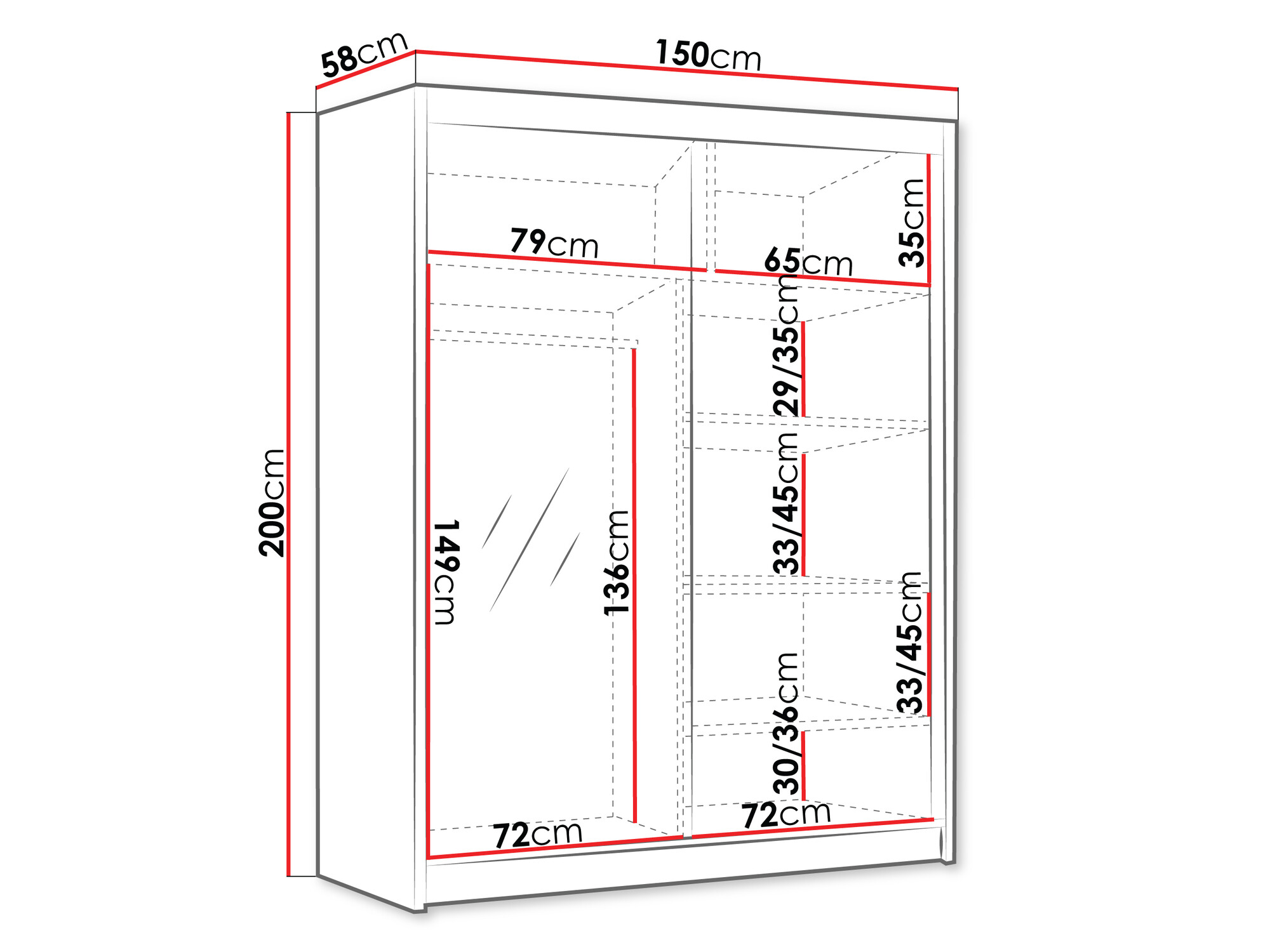 Dulap Closico Capsa III (Cașmir)