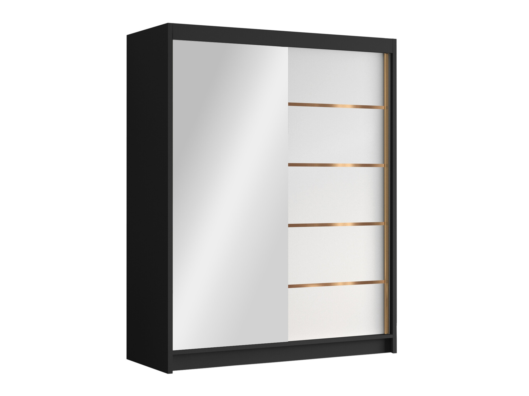 Dulap Closico Capsa III (Negru +Alb)