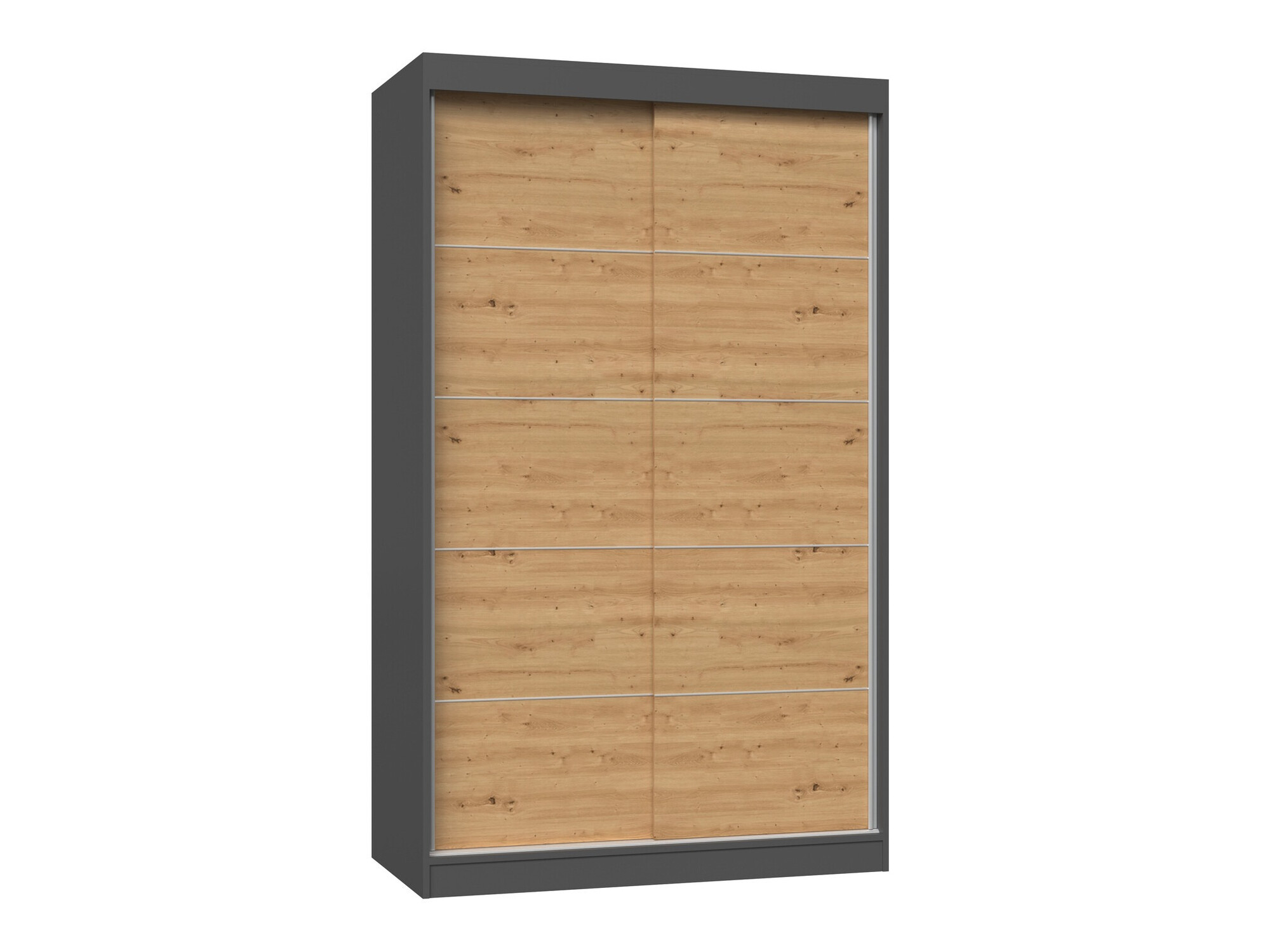 Dulap Mandeville 164 (Antracit + Stejar artizan)