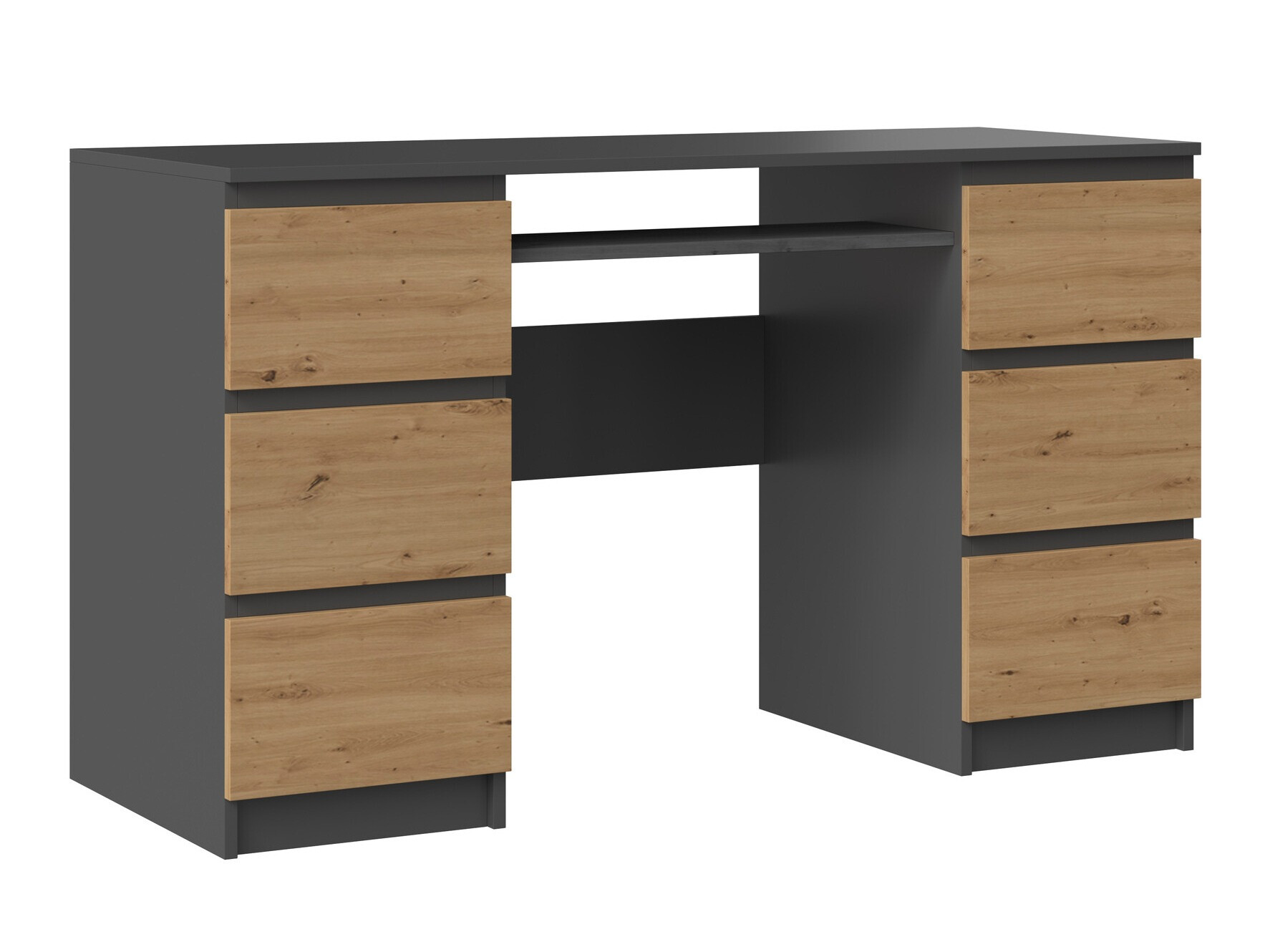 Birou Mandeville 178 (Antracit + Stejar artizan)