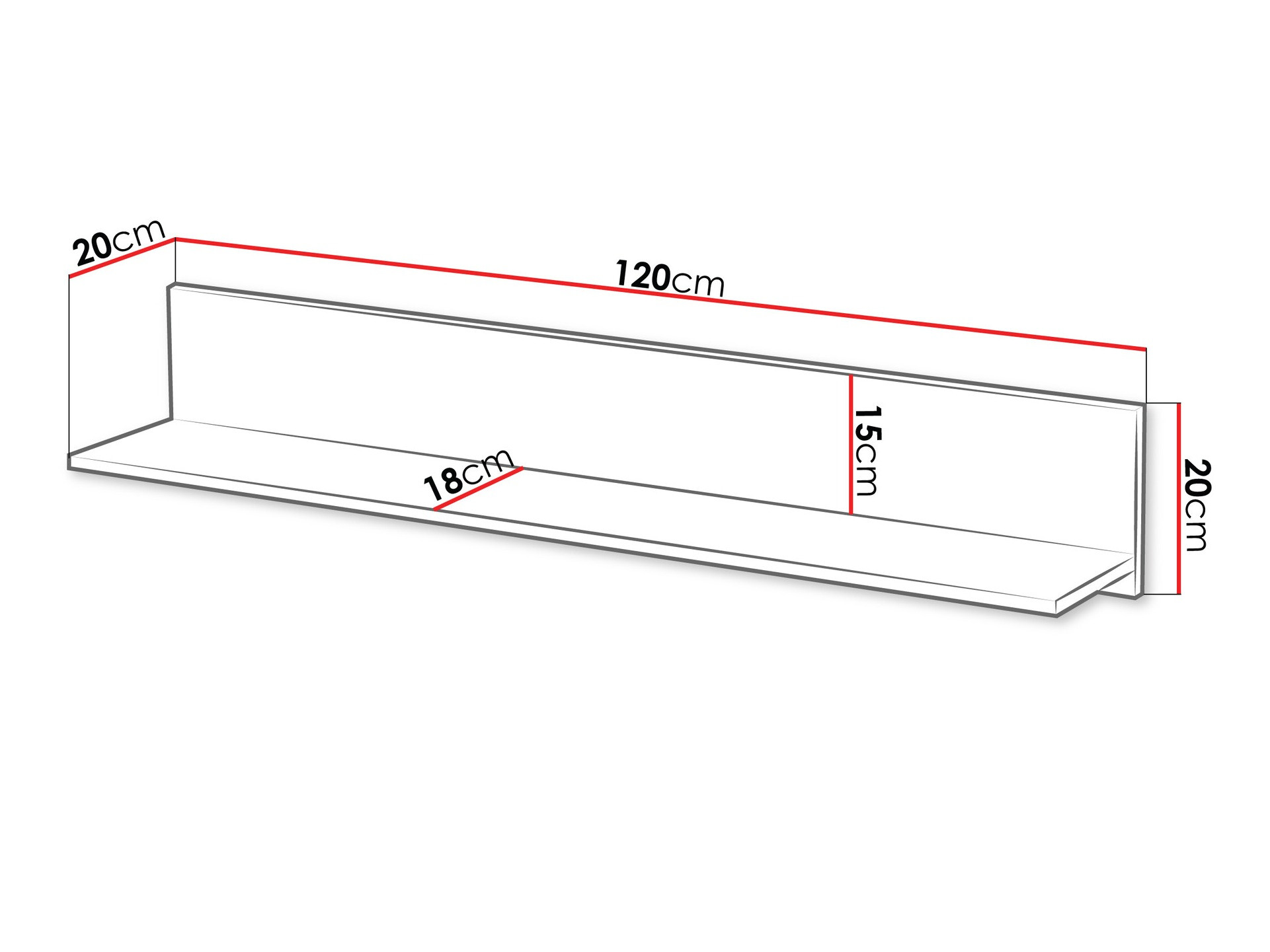 Raft de perete Studium