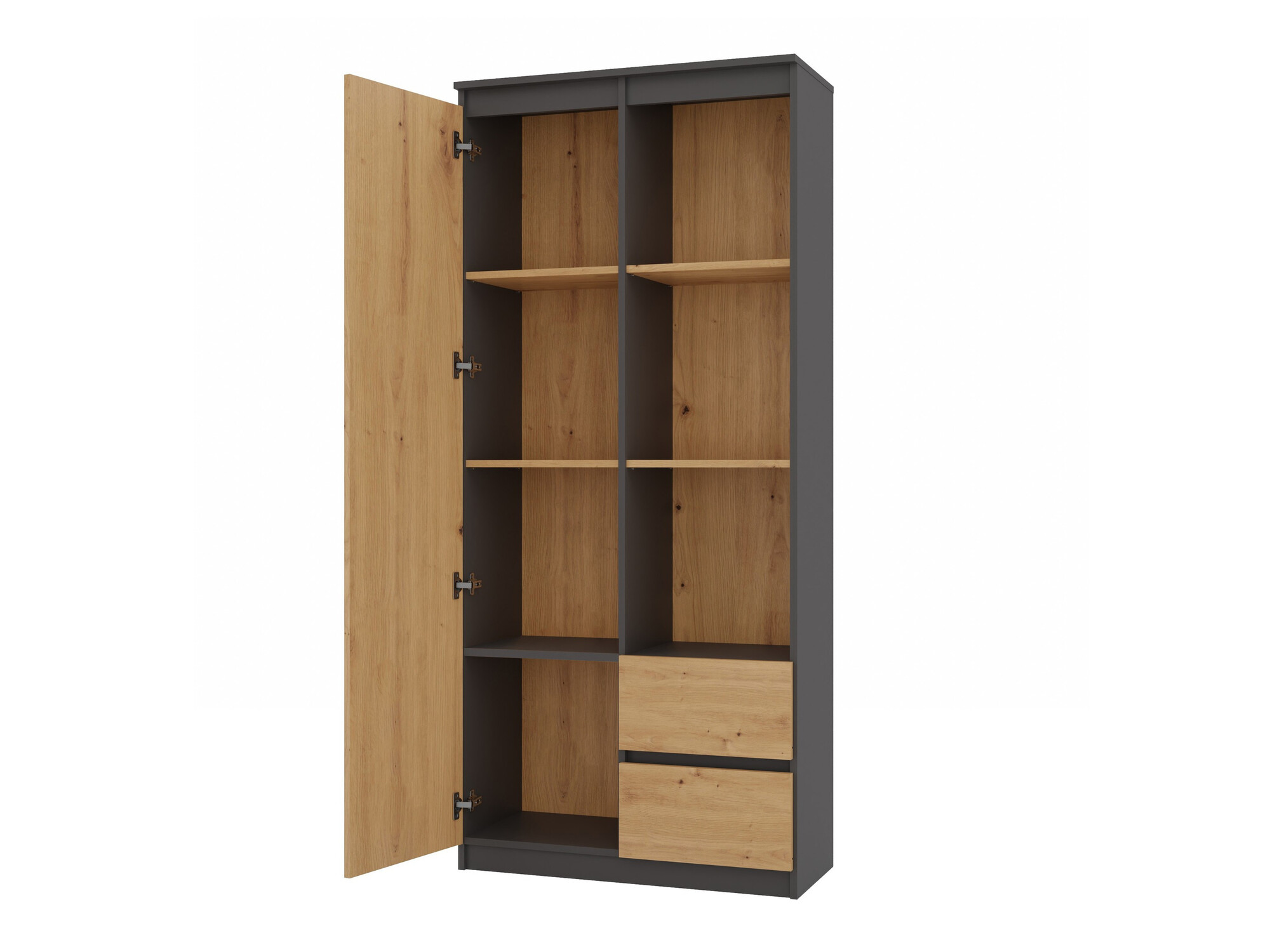 Raft Mandeville 182 (Antracit + Stejar artizan)